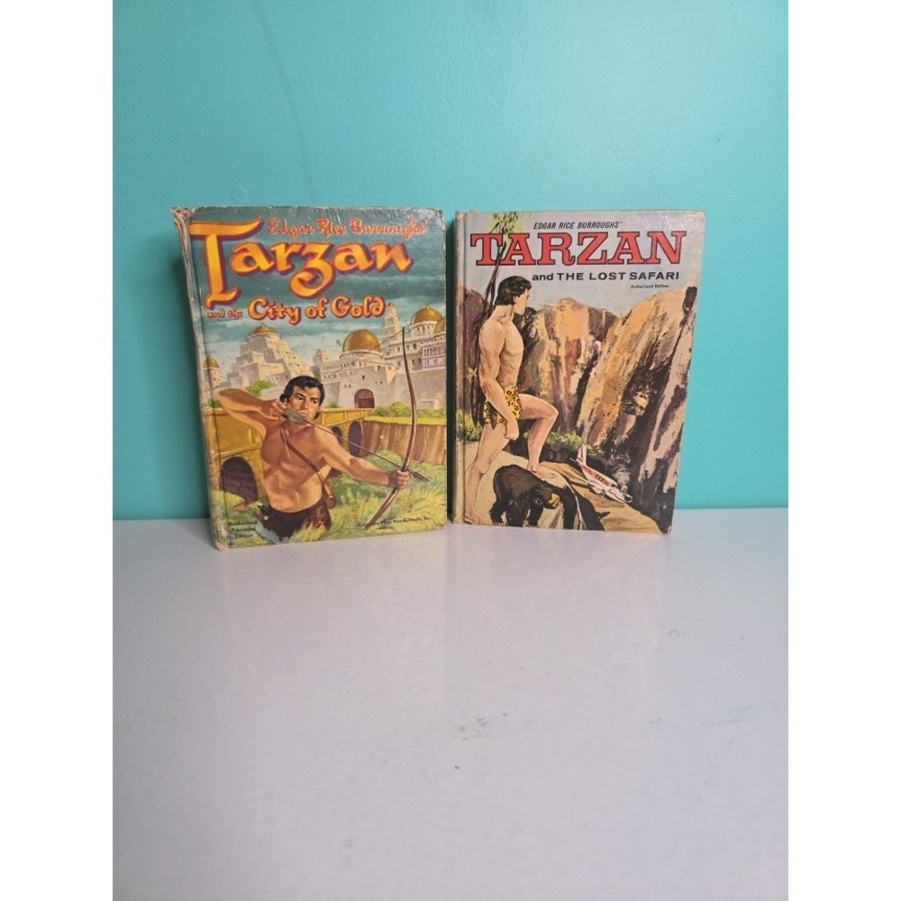 Tarzan and the Lost Safari & City Of Gold Hardcovers